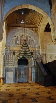 Tourisme Kairouan en Tunisie Mosquée Mihrab blog etnafes